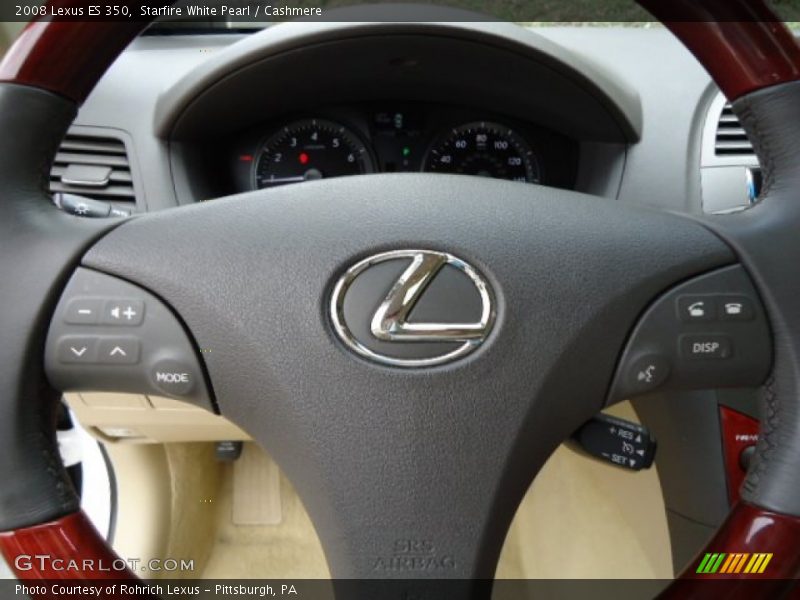 Starfire White Pearl / Cashmere 2008 Lexus ES 350