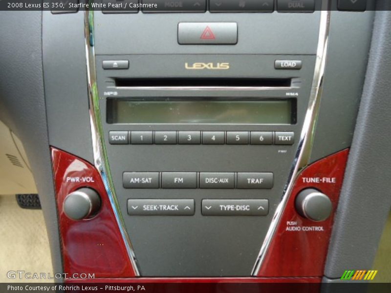 Starfire White Pearl / Cashmere 2008 Lexus ES 350