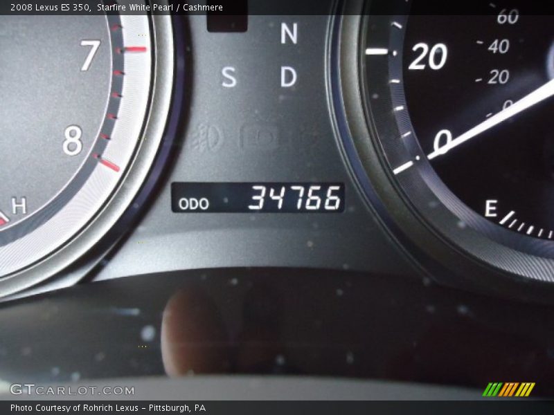 Starfire White Pearl / Cashmere 2008 Lexus ES 350