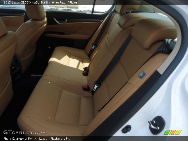 Rear Seat of 2013 GS 350 AWD