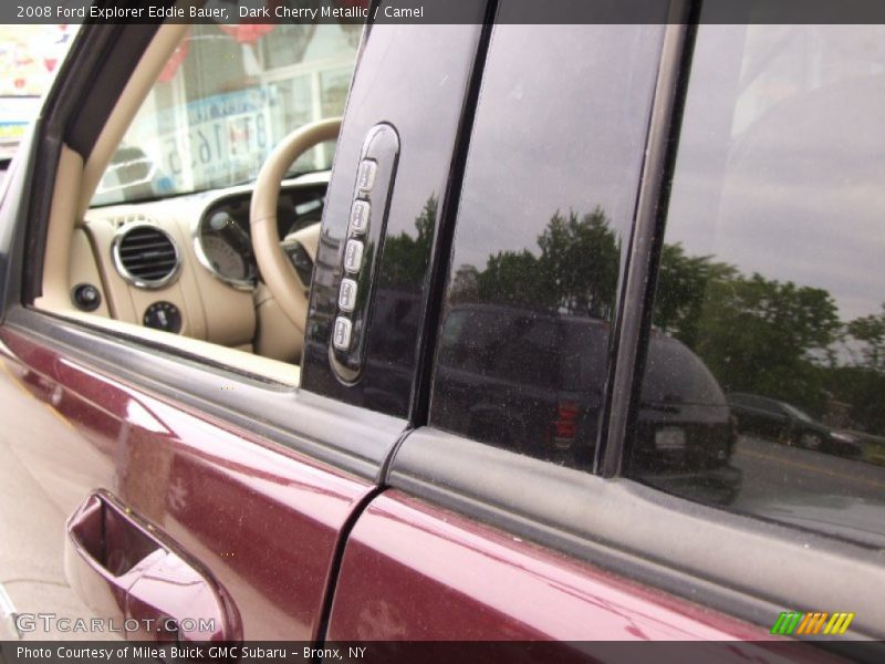 Dark Cherry Metallic / Camel 2008 Ford Explorer Eddie Bauer