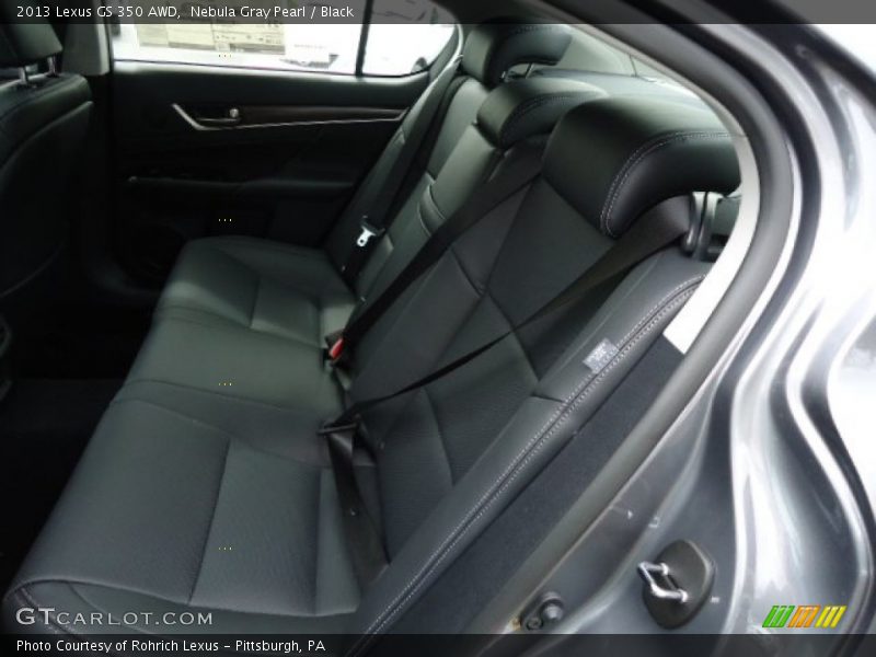 Nebula Gray Pearl / Black 2013 Lexus GS 350 AWD