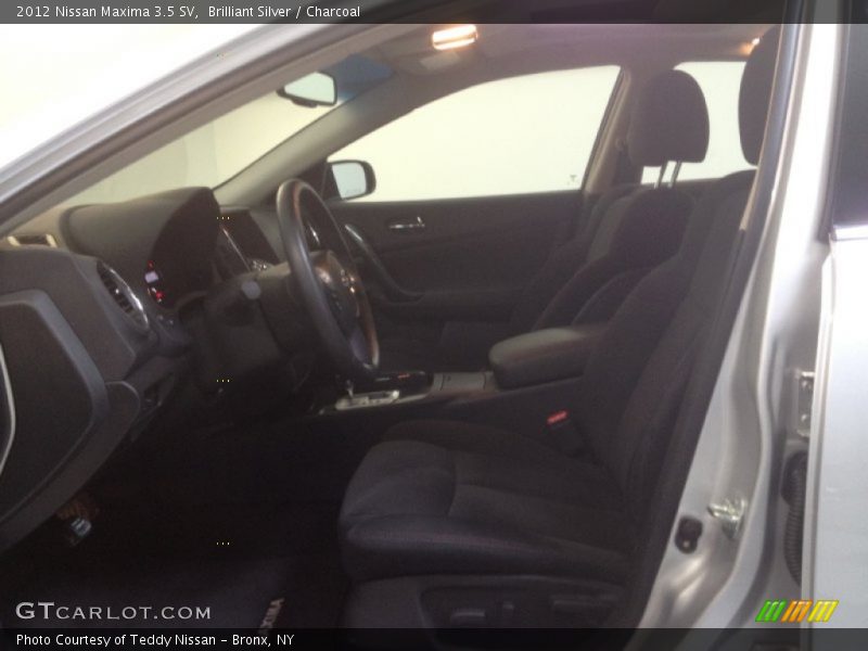 Brilliant Silver / Charcoal 2012 Nissan Maxima 3.5 SV