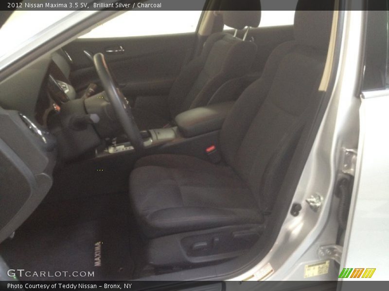 Brilliant Silver / Charcoal 2012 Nissan Maxima 3.5 SV