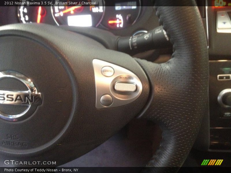 Brilliant Silver / Charcoal 2012 Nissan Maxima 3.5 SV