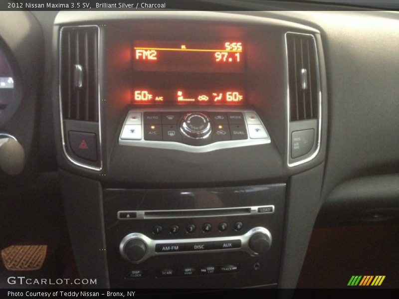 Brilliant Silver / Charcoal 2012 Nissan Maxima 3.5 SV