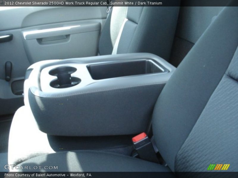 Summit White / Dark Titanium 2012 Chevrolet Silverado 2500HD Work Truck Regular Cab
