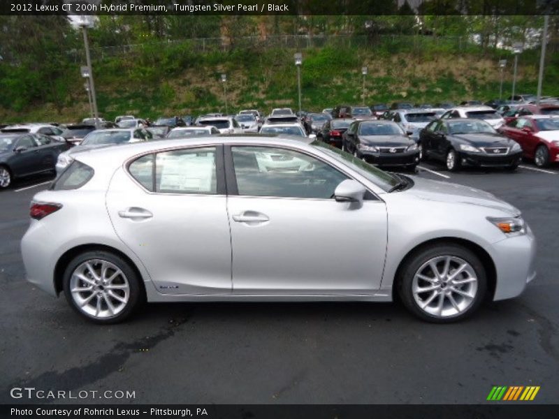  2012 CT 200h Hybrid Premium Tungsten Silver Pearl