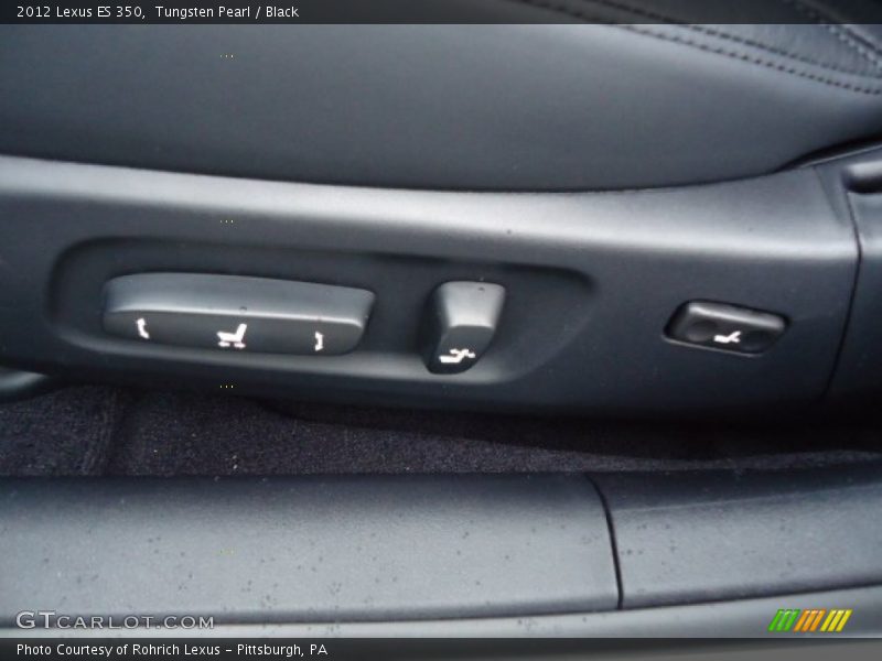 Tungsten Pearl / Black 2012 Lexus ES 350
