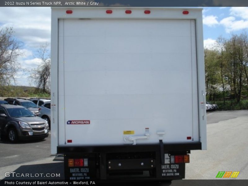 Arctic White / Gray 2012 Isuzu N Series Truck NPR