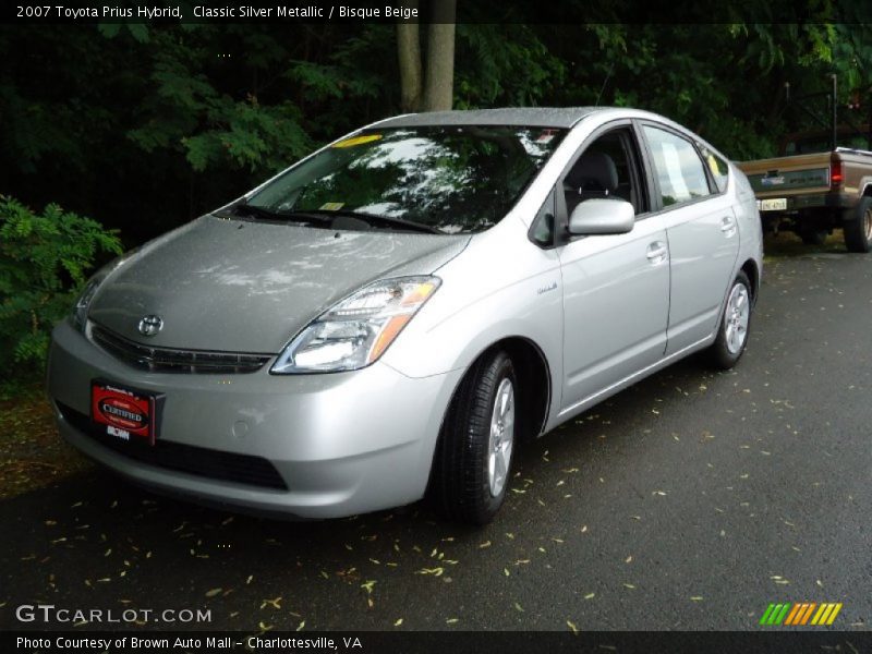 Classic Silver Metallic / Bisque Beige 2007 Toyota Prius Hybrid