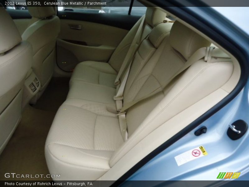 Cerulean Blue Metallic / Parchment 2012 Lexus ES 350
