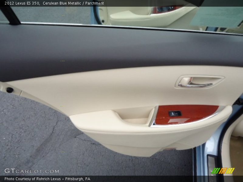 Cerulean Blue Metallic / Parchment 2012 Lexus ES 350