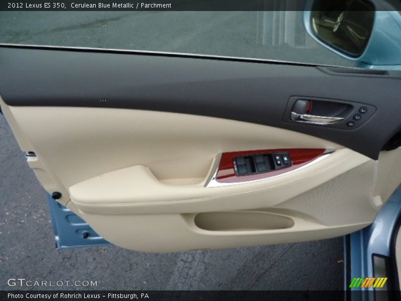 Cerulean Blue Metallic / Parchment 2012 Lexus ES 350