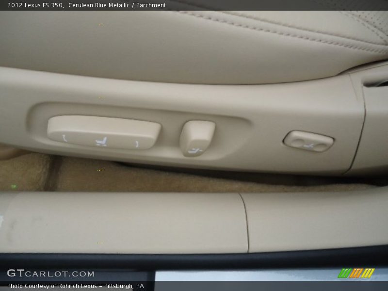 Cerulean Blue Metallic / Parchment 2012 Lexus ES 350