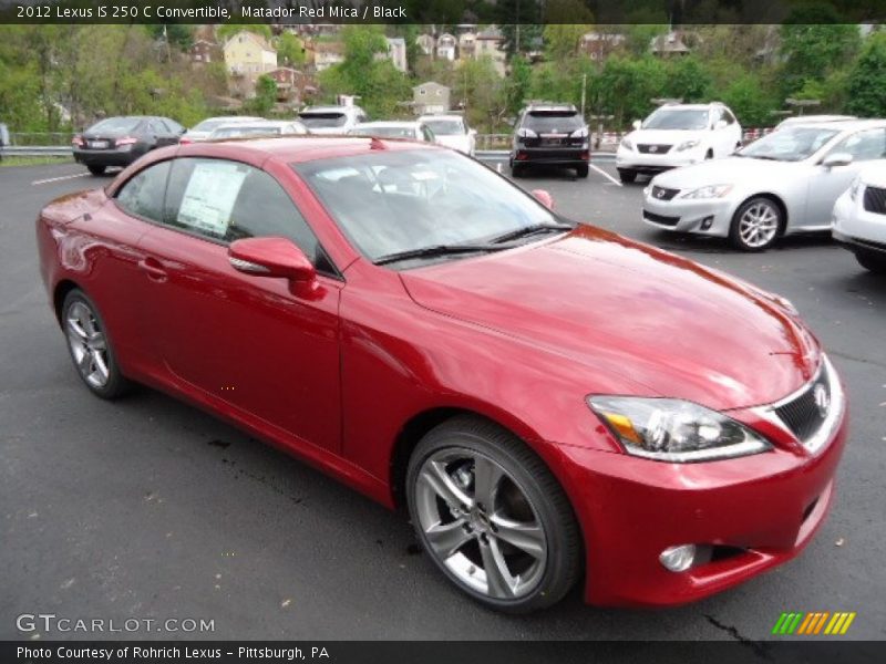 Front 3/4 View of 2012 IS 250 C Convertible