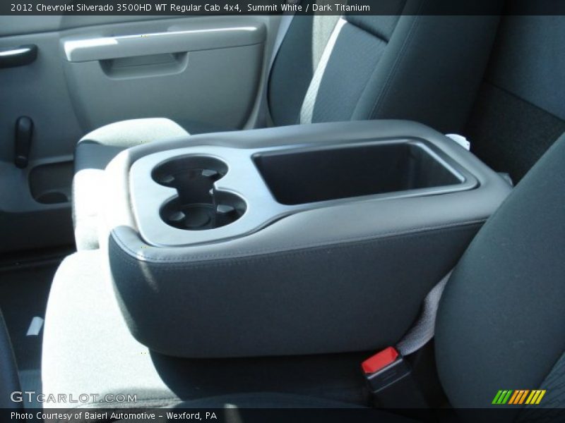 Summit White / Dark Titanium 2012 Chevrolet Silverado 3500HD WT Regular Cab 4x4