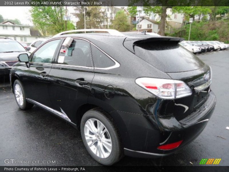 Stargazer Black / Black 2012 Lexus RX 450h AWD Hybrid