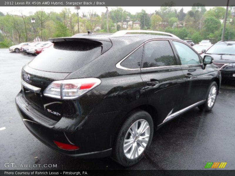 Stargazer Black / Black 2012 Lexus RX 450h AWD Hybrid