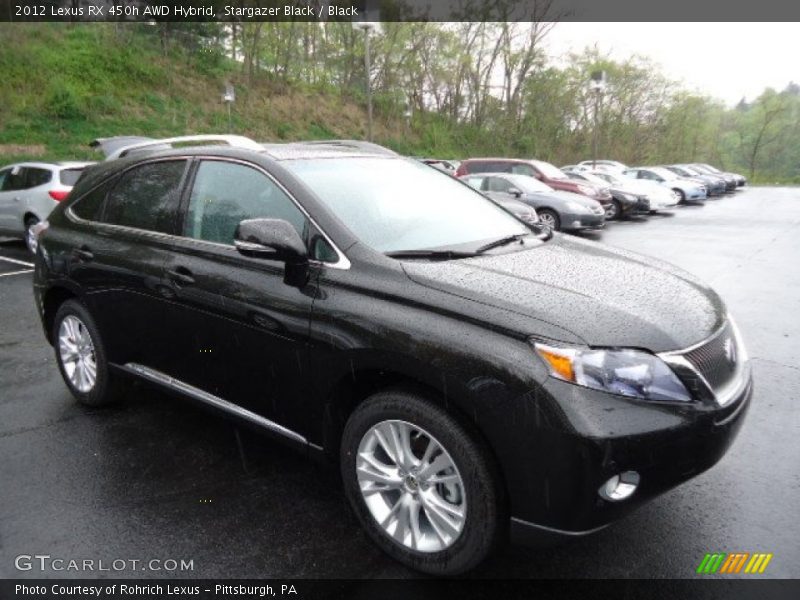 Stargazer Black / Black 2012 Lexus RX 450h AWD Hybrid
