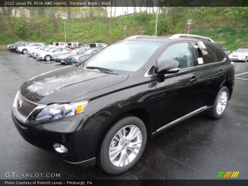 Stargazer Black / Black 2012 Lexus RX 450h AWD Hybrid