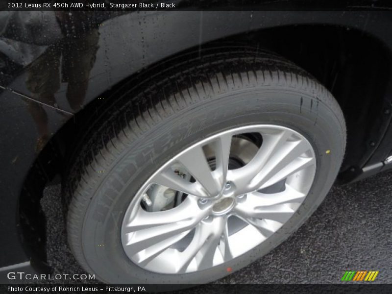 Stargazer Black / Black 2012 Lexus RX 450h AWD Hybrid
