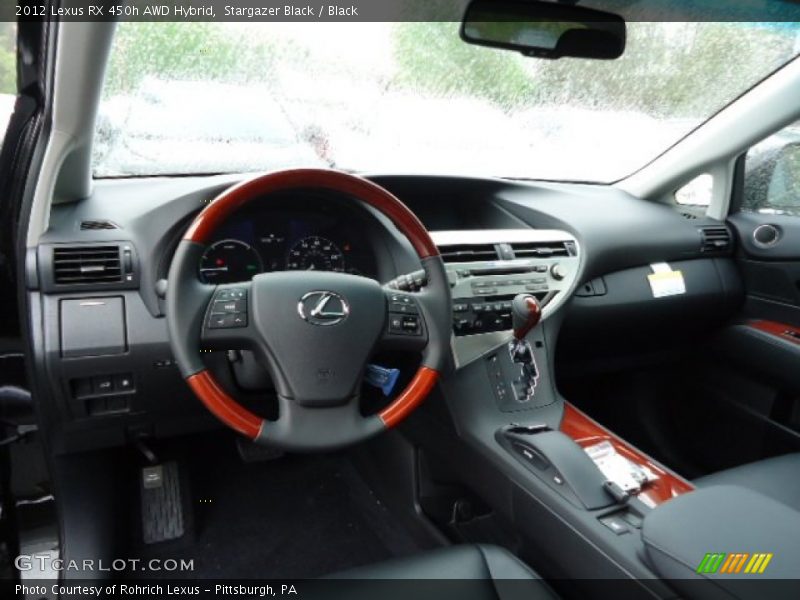 Stargazer Black / Black 2012 Lexus RX 450h AWD Hybrid