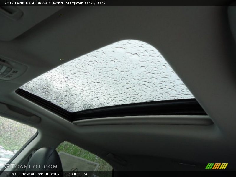 Stargazer Black / Black 2012 Lexus RX 450h AWD Hybrid