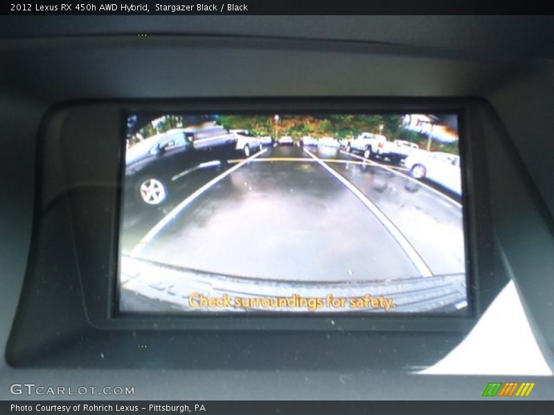 Stargazer Black / Black 2012 Lexus RX 450h AWD Hybrid