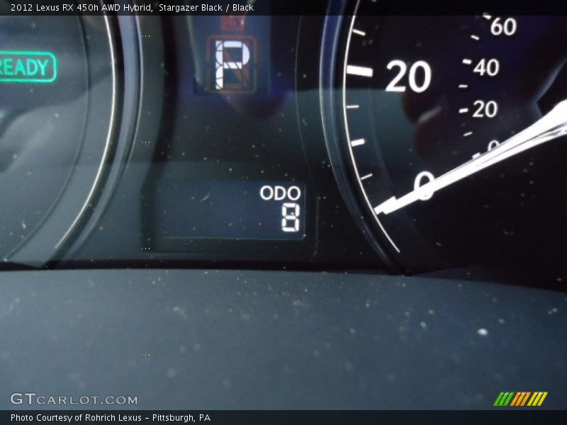 Stargazer Black / Black 2012 Lexus RX 450h AWD Hybrid
