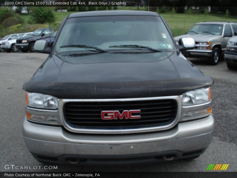 Black Onyx / Graphite 2000 GMC Sierra 1500 SLE Extended Cab 4x4