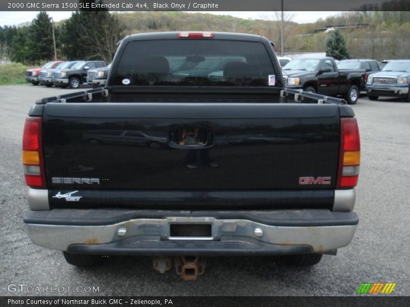 Black Onyx / Graphite 2000 GMC Sierra 1500 SLE Extended Cab 4x4