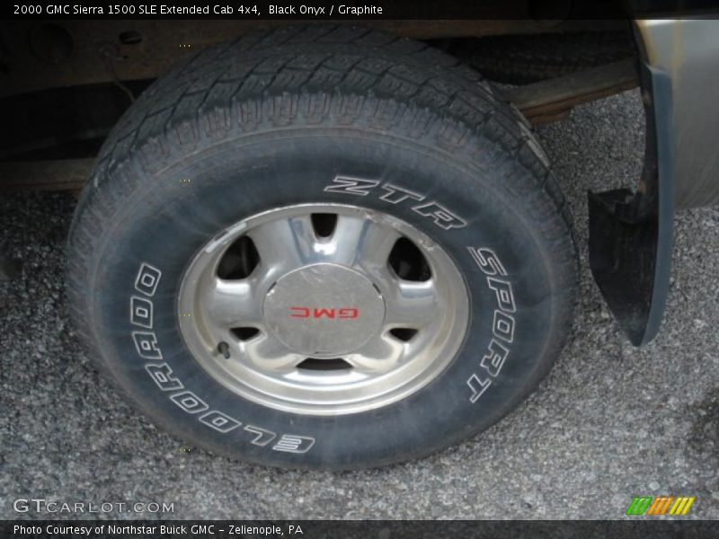 Black Onyx / Graphite 2000 GMC Sierra 1500 SLE Extended Cab 4x4