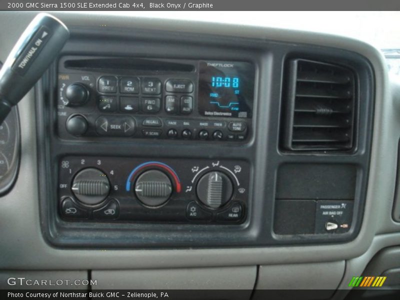 Black Onyx / Graphite 2000 GMC Sierra 1500 SLE Extended Cab 4x4