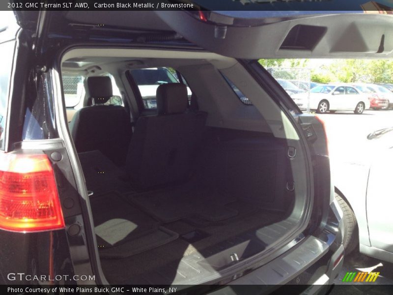 Carbon Black Metallic / Brownstone 2012 GMC Terrain SLT AWD