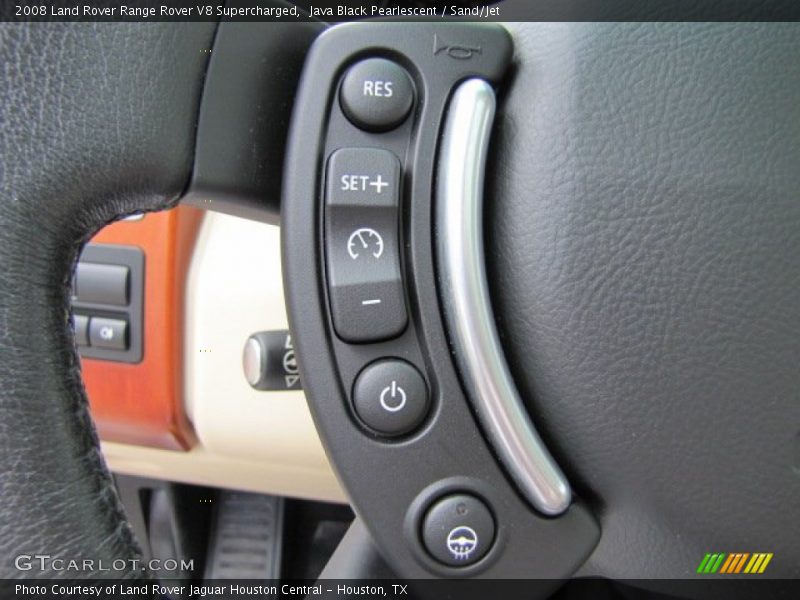 Java Black Pearlescent / Sand/Jet 2008 Land Rover Range Rover V8 Supercharged