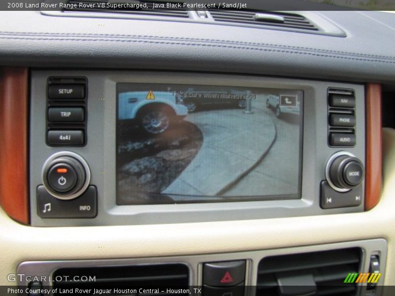 Java Black Pearlescent / Sand/Jet 2008 Land Rover Range Rover V8 Supercharged