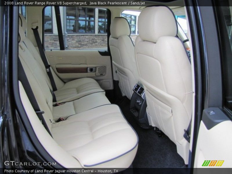 Java Black Pearlescent / Sand/Jet 2008 Land Rover Range Rover V8 Supercharged