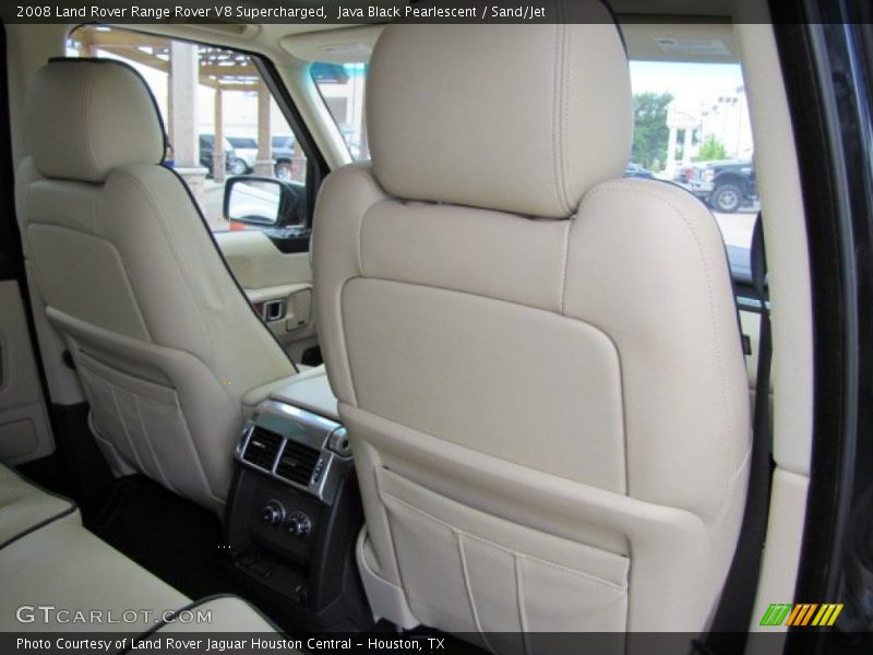 Java Black Pearlescent / Sand/Jet 2008 Land Rover Range Rover V8 Supercharged