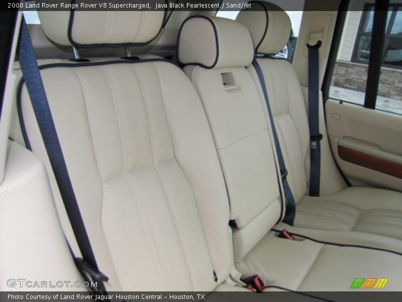 Java Black Pearlescent / Sand/Jet 2008 Land Rover Range Rover V8 Supercharged