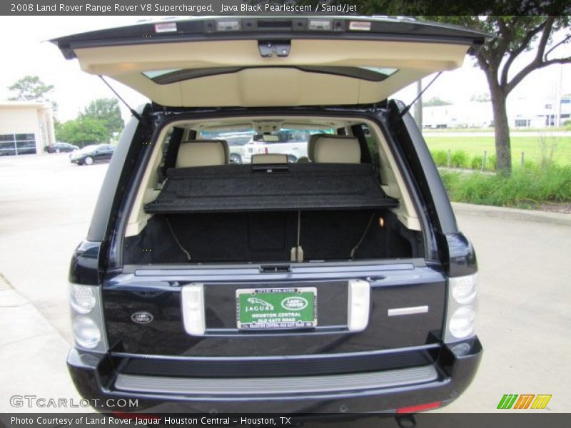 Java Black Pearlescent / Sand/Jet 2008 Land Rover Range Rover V8 Supercharged