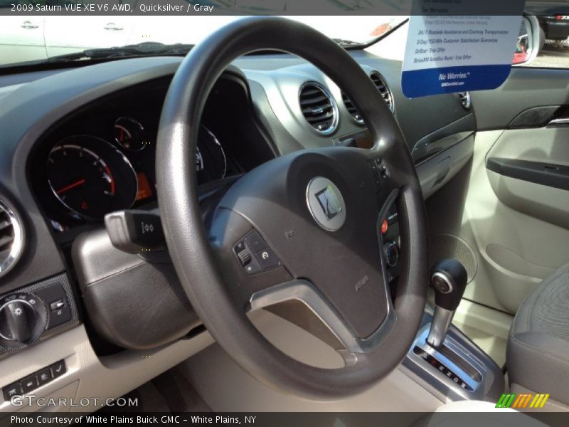 Quicksilver / Gray 2009 Saturn VUE XE V6 AWD