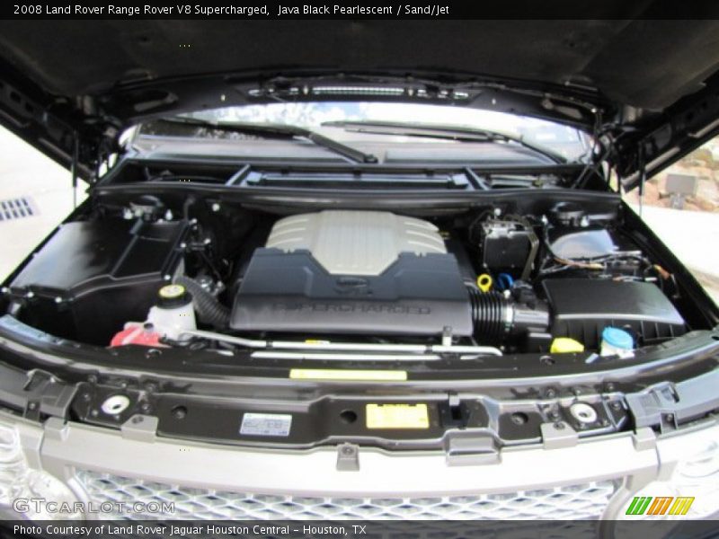 Java Black Pearlescent / Sand/Jet 2008 Land Rover Range Rover V8 Supercharged