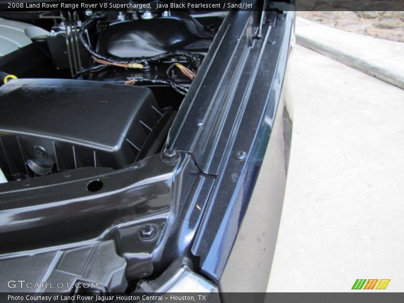 Java Black Pearlescent / Sand/Jet 2008 Land Rover Range Rover V8 Supercharged