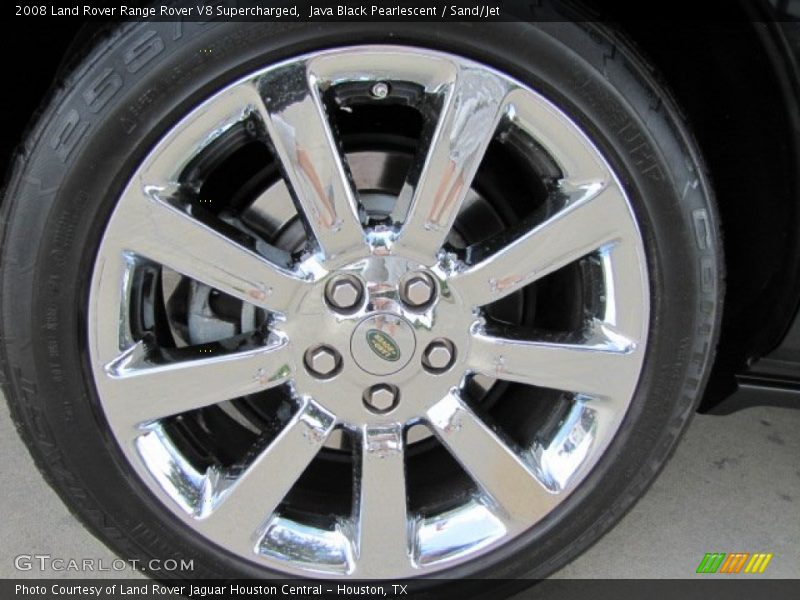 Java Black Pearlescent / Sand/Jet 2008 Land Rover Range Rover V8 Supercharged