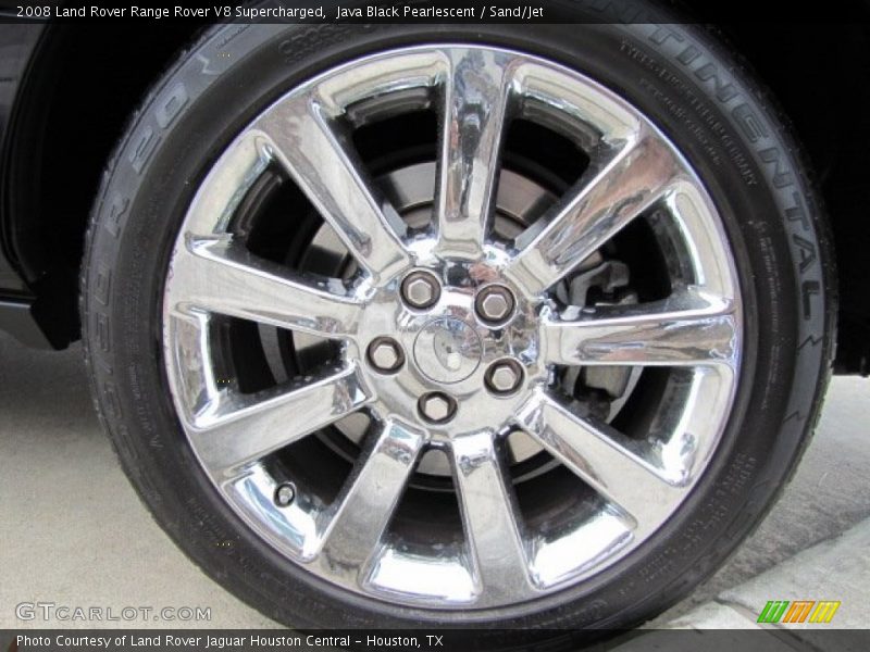 Java Black Pearlescent / Sand/Jet 2008 Land Rover Range Rover V8 Supercharged