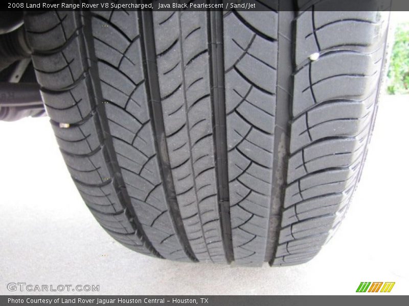 Java Black Pearlescent / Sand/Jet 2008 Land Rover Range Rover V8 Supercharged