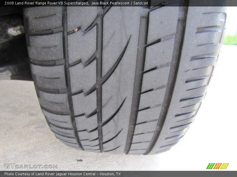 Java Black Pearlescent / Sand/Jet 2008 Land Rover Range Rover V8 Supercharged