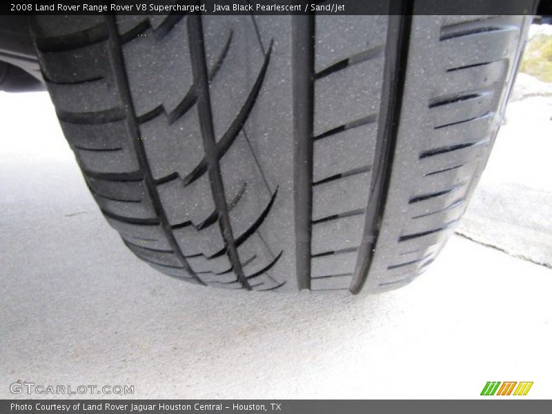 Java Black Pearlescent / Sand/Jet 2008 Land Rover Range Rover V8 Supercharged