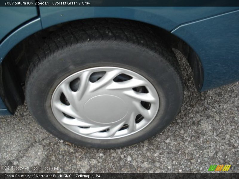 Cypress Green / Gray 2007 Saturn ION 2 Sedan